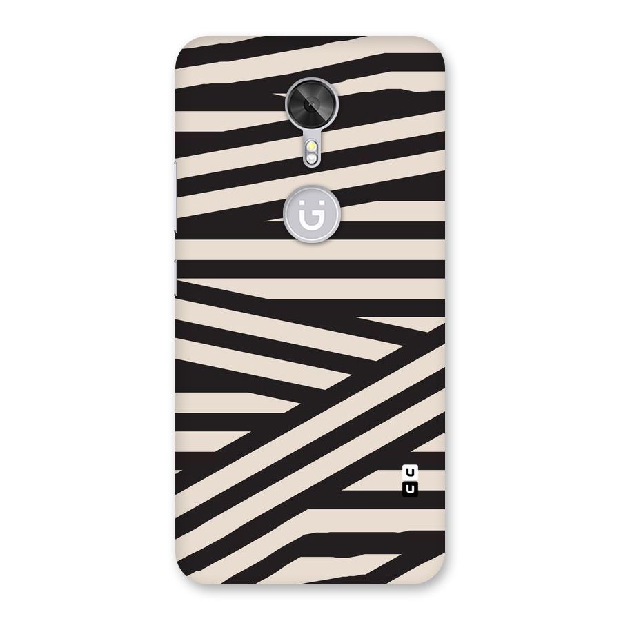 Monochrome Lines Back Case for Gionee A1
