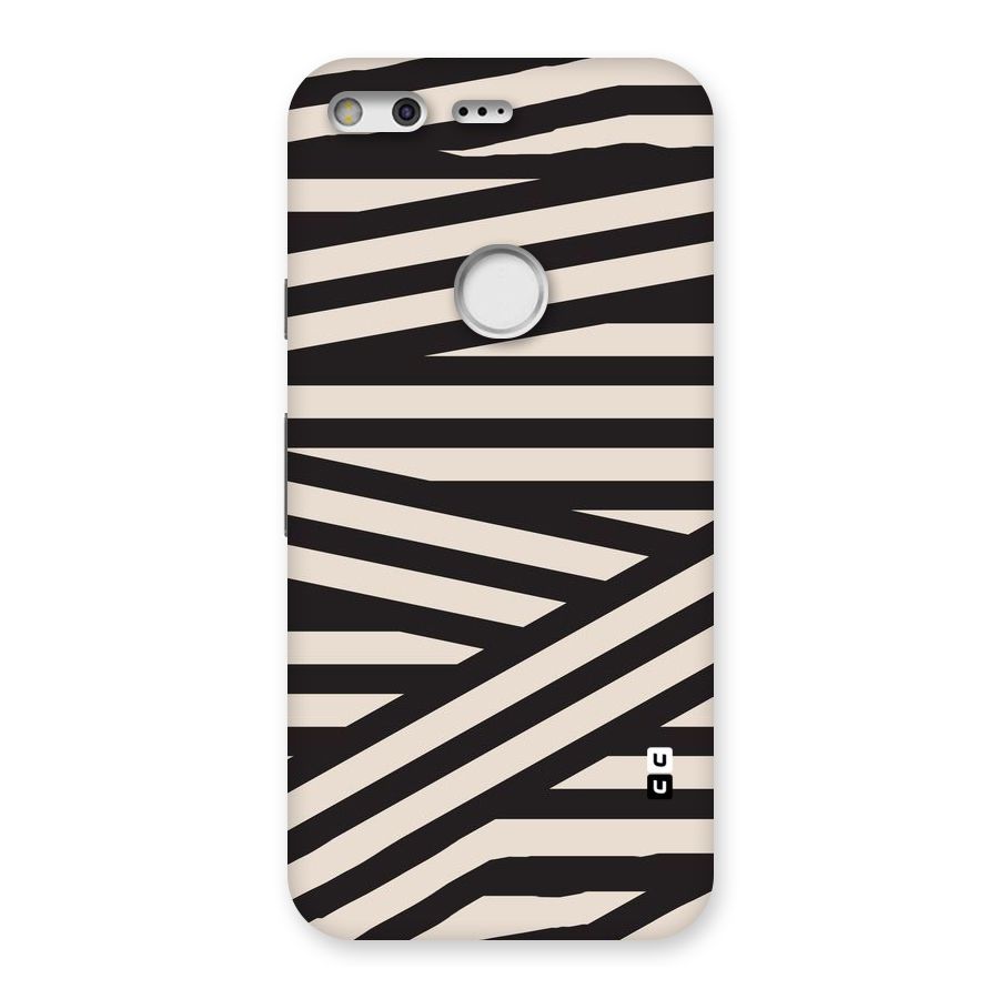 Monochrome Lines Back Case for Google Pixel
