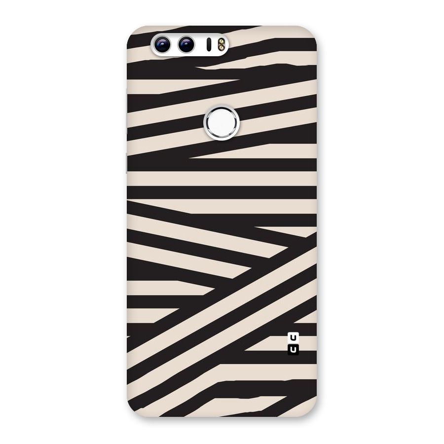Monochrome Lines Back Case for Honor 8