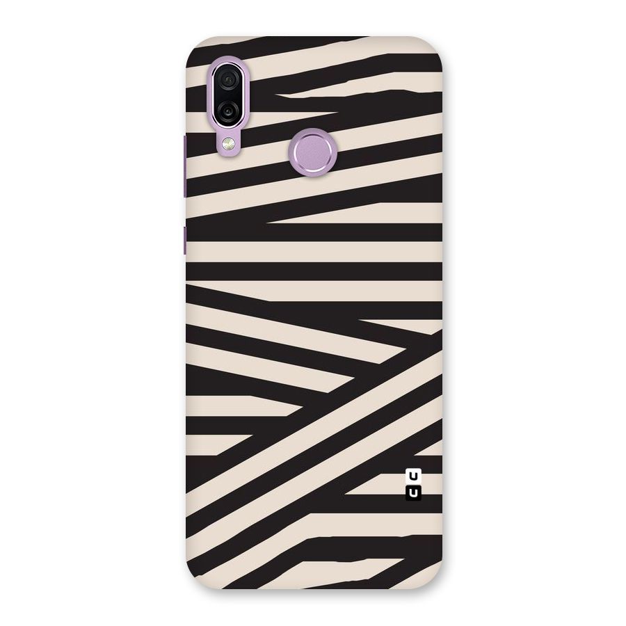 Monochrome Lines Back Case for Honor Play