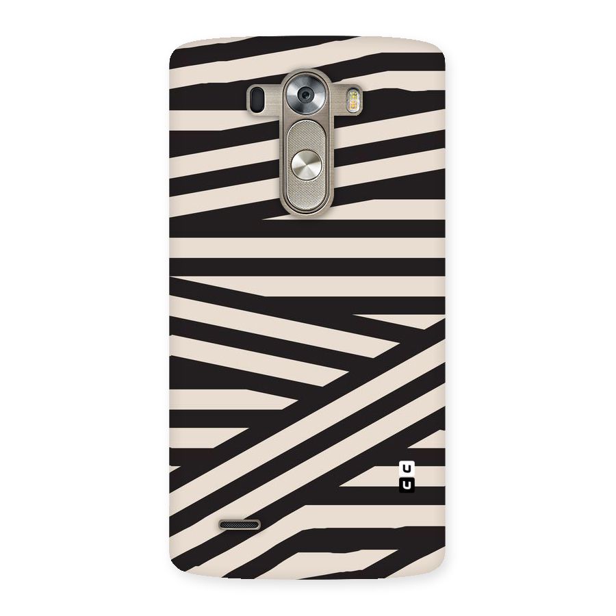 Monochrome Lines Back Case for LG G3