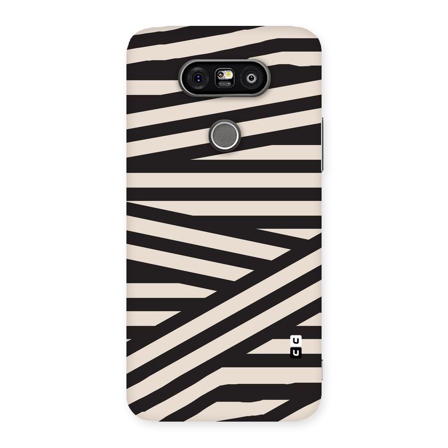 Monochrome Lines Back Case for LG G5