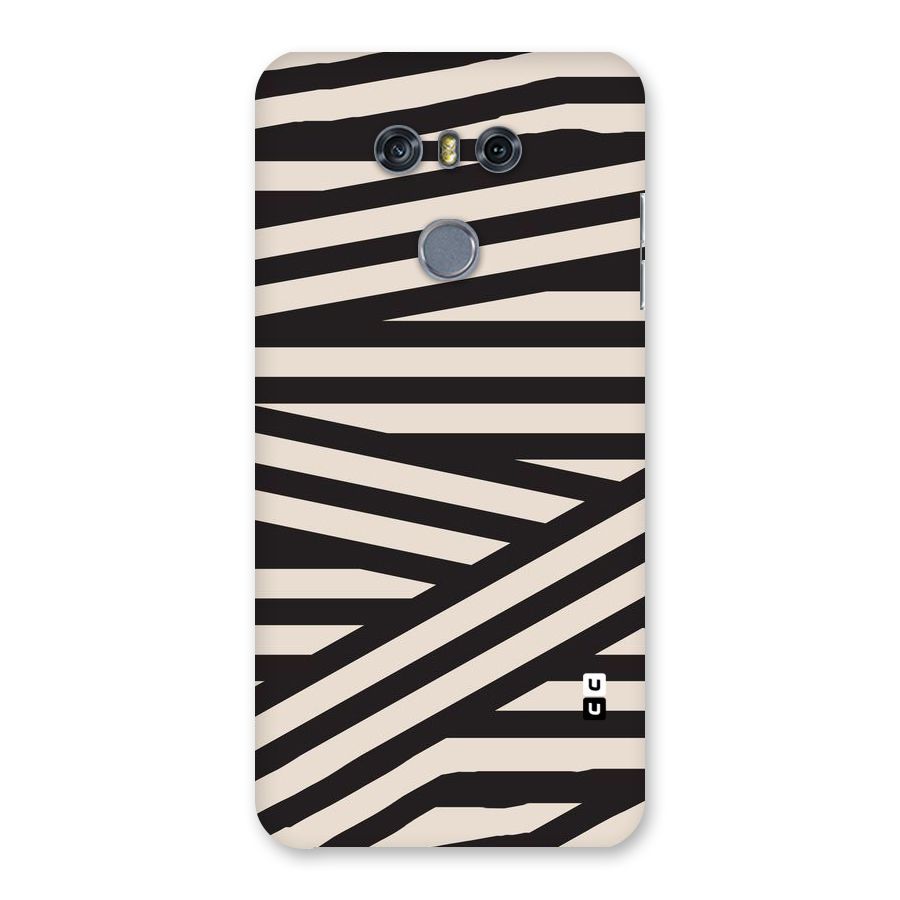 Monochrome Lines Back Case for LG G6
