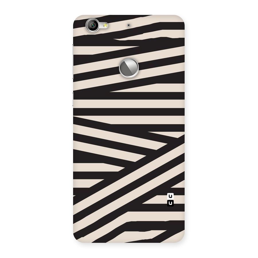 Monochrome Lines Back Case for LeTV Le 1s
