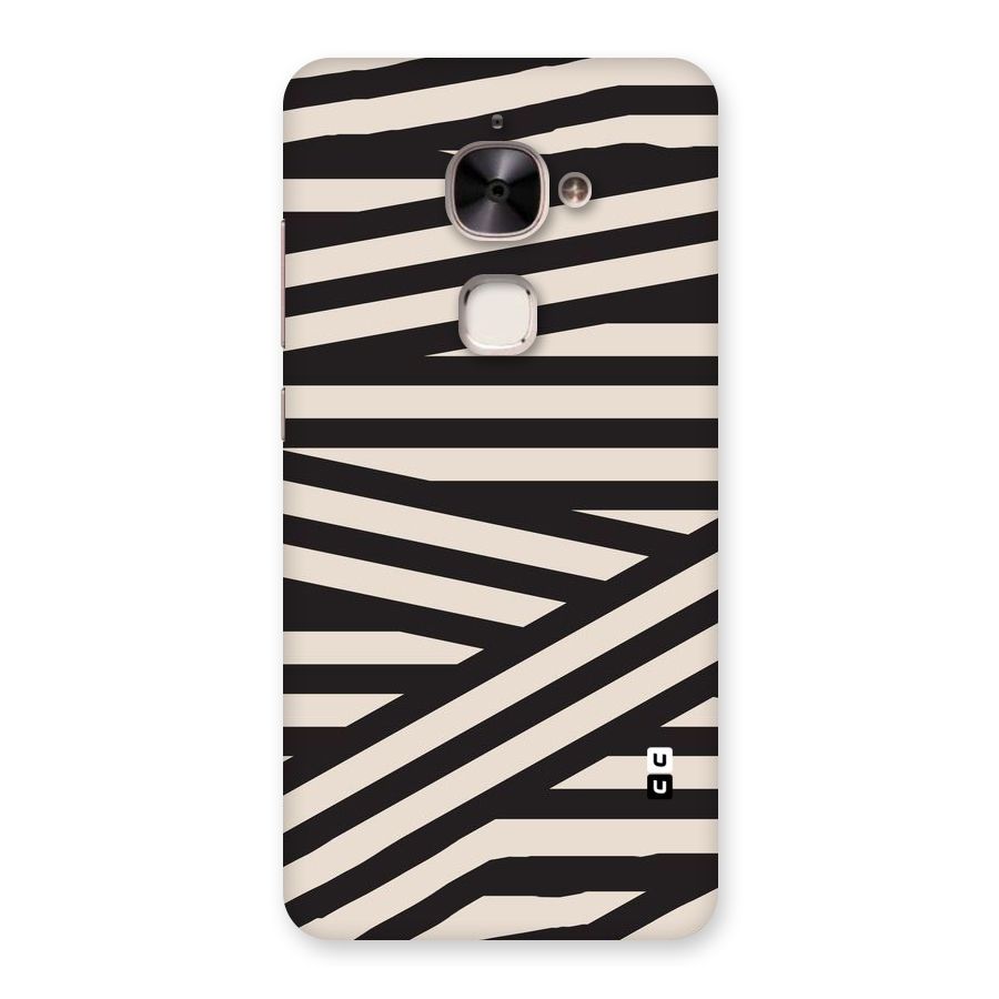 Monochrome Lines Back Case for Le 2