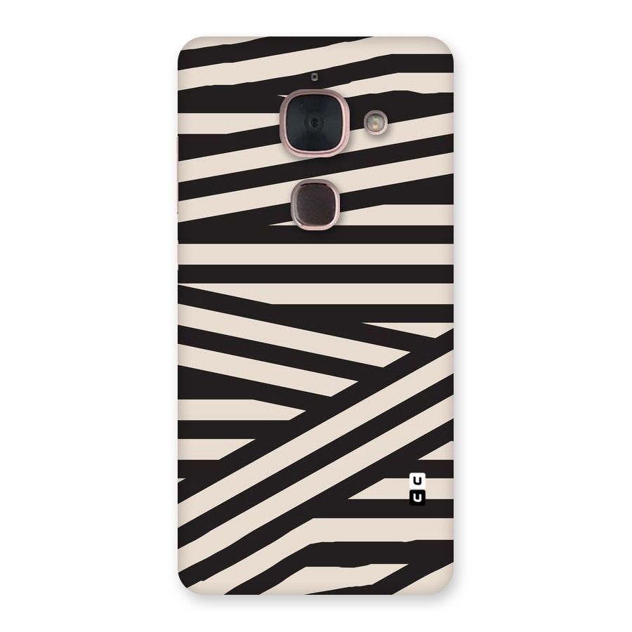 Monochrome Lines Back Case for Le Max 2