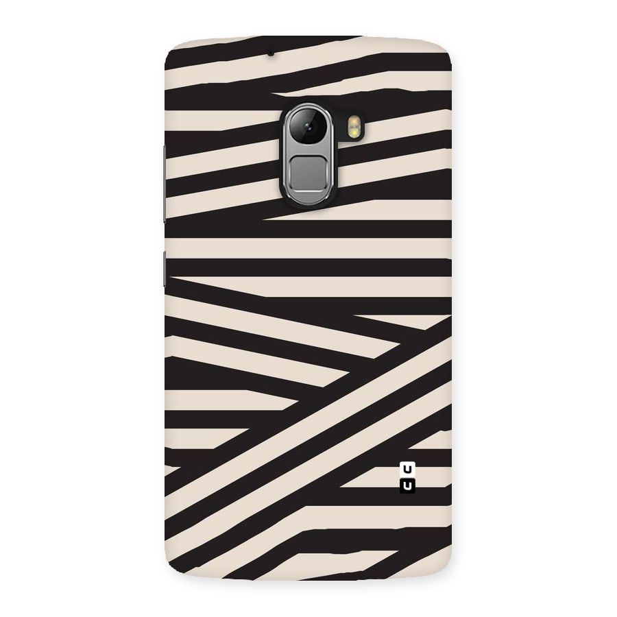 Monochrome Lines Back Case for Lenovo K4 Note