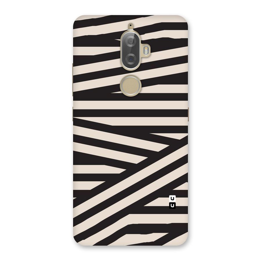 Monochrome Lines Back Case for Lenovo K8 Plus