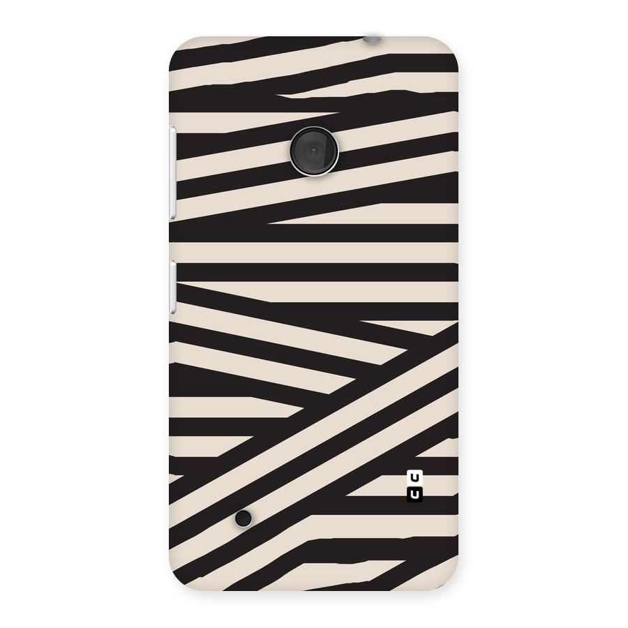 Monochrome Lines Back Case for Lumia 530