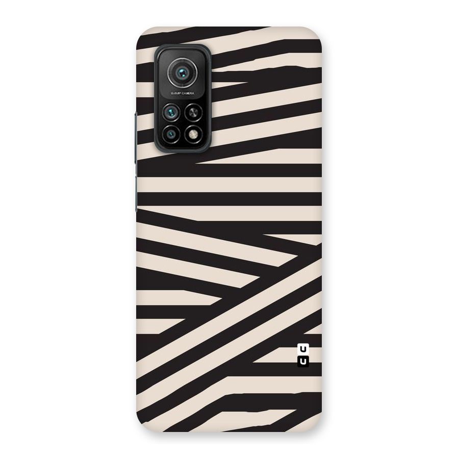 Monochrome Lines Back Case for Mi 10T Pro 5G