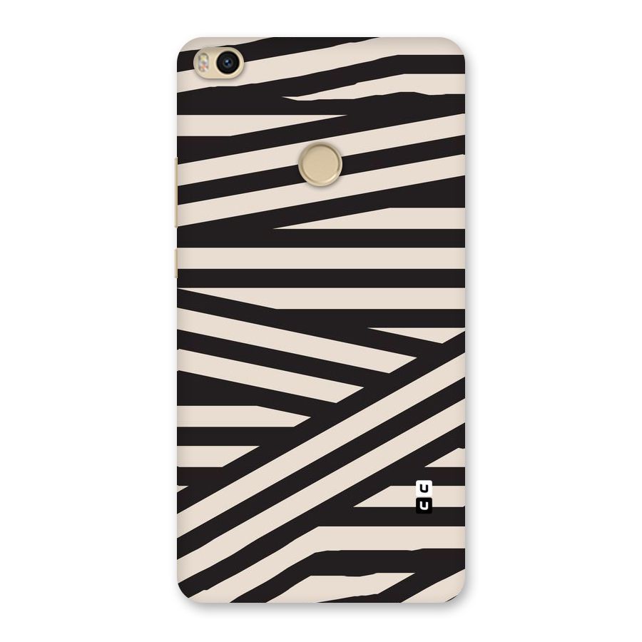 Monochrome Lines Back Case for Mi Max 2