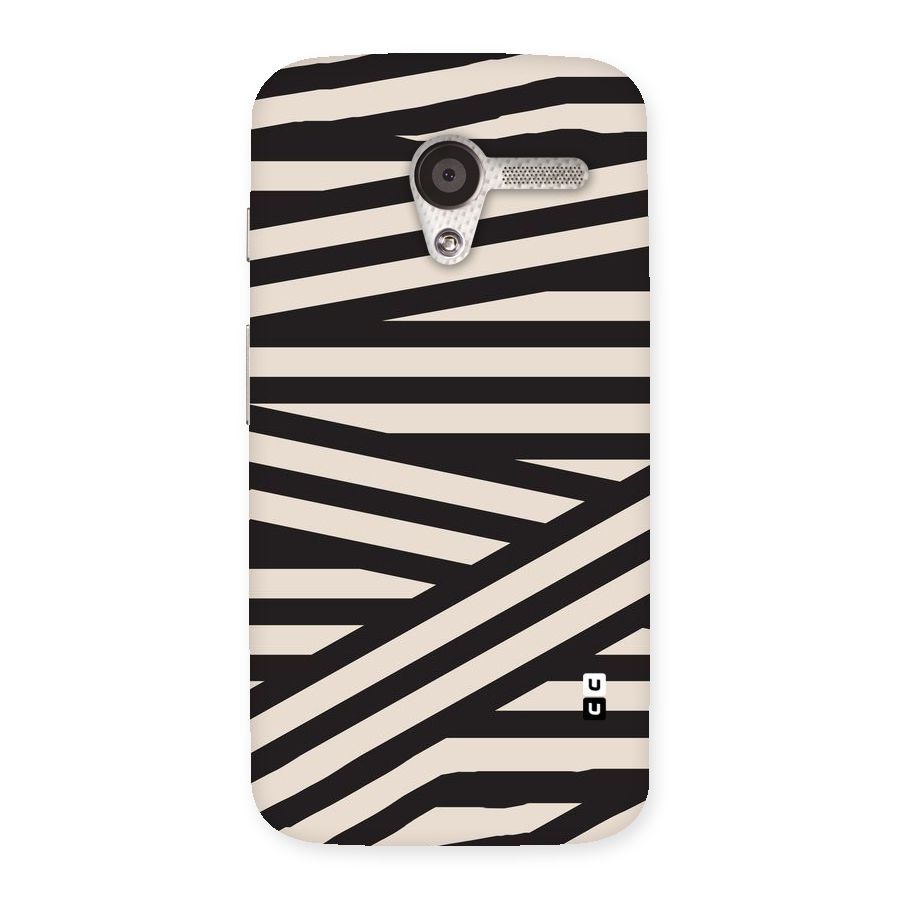 Monochrome Lines Back Case for Moto X