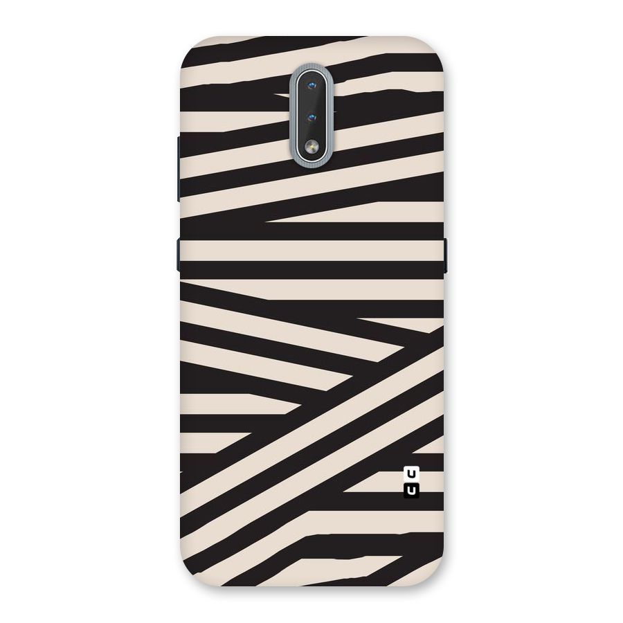 Monochrome Lines Back Case for Nokia 2.3