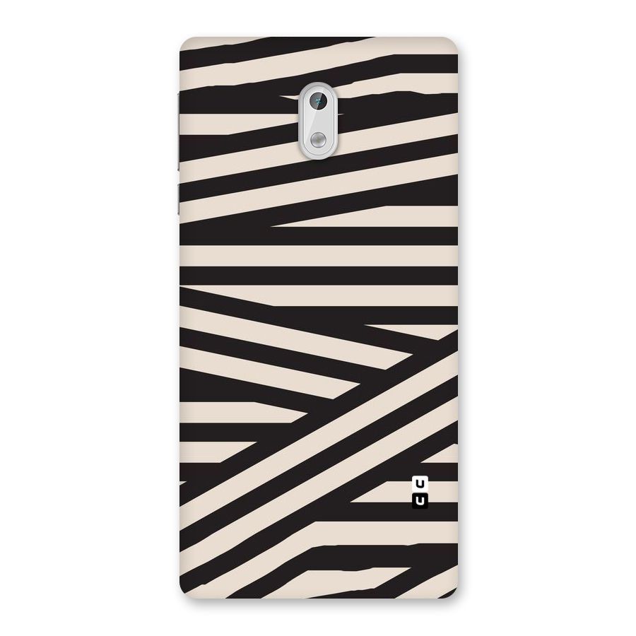 Monochrome Lines Back Case for Nokia 3