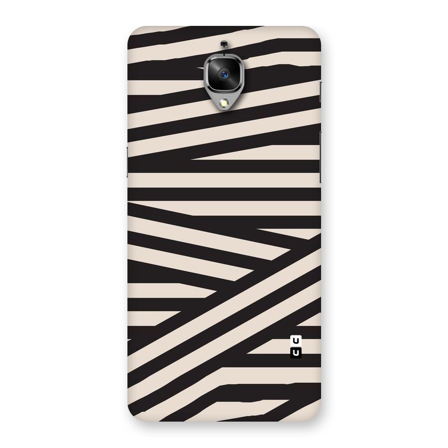 Monochrome Lines Back Case for OnePlus 3