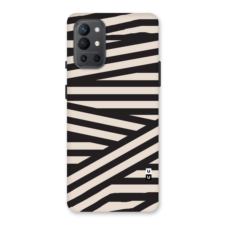Monochrome Lines Back Case for OnePlus 9R