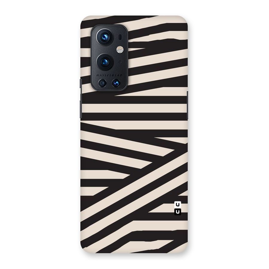 Monochrome Lines Back Case for OnePlus 9 Pro