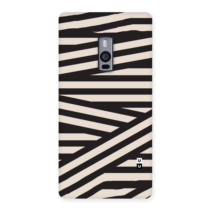 Monochrome Lines Back Case for OnePlus Two