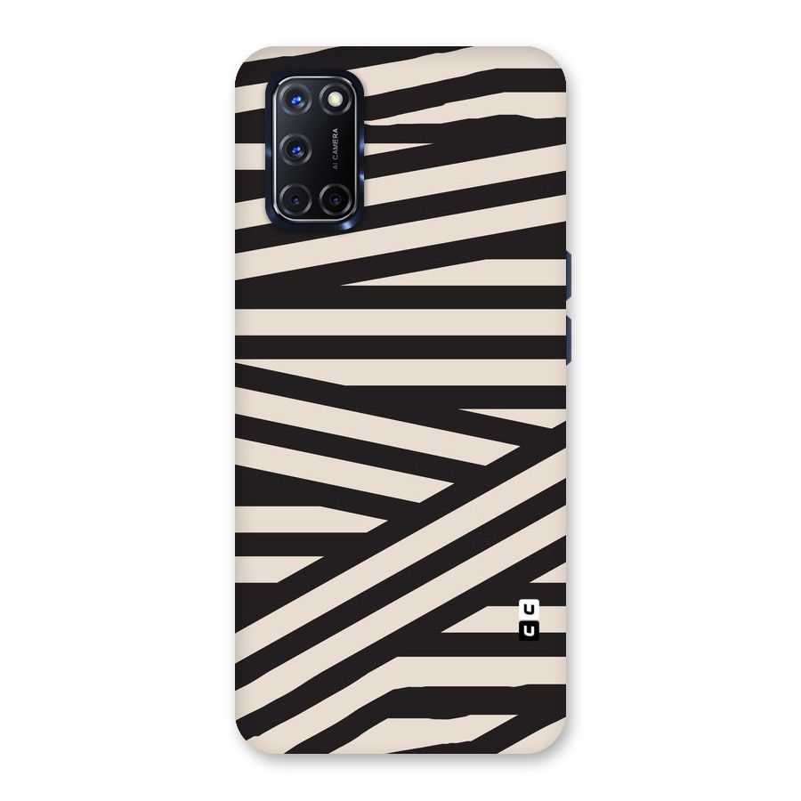 Monochrome Lines Back Case for Oppo A52