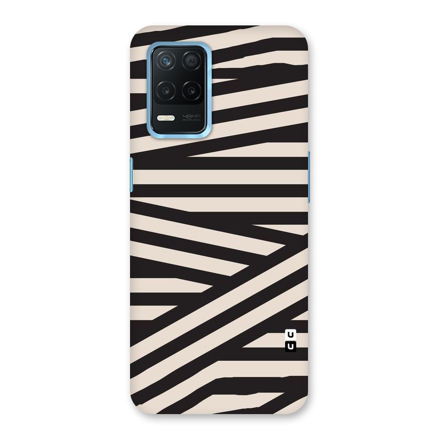 Monochrome Lines Back Case for Realme 8s 5G
