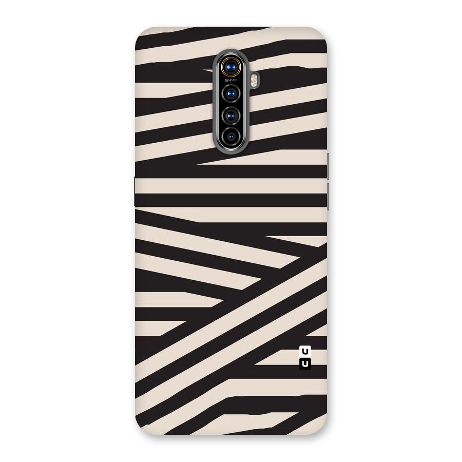 Monochrome Lines Back Case for Realme X2 Pro
