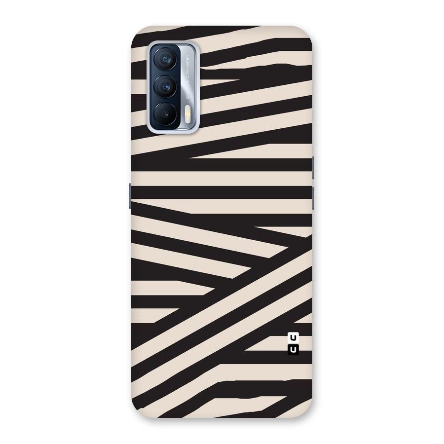 Monochrome Lines Back Case for Realme X7
