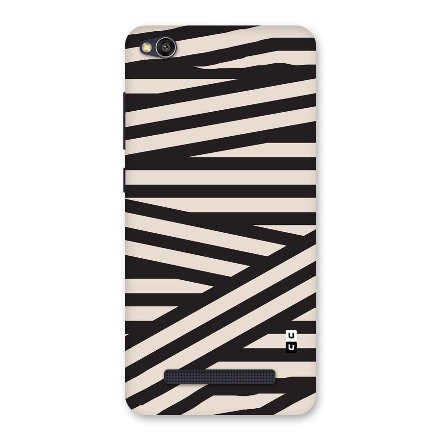 Monochrome Lines Back Case for Redmi 4A