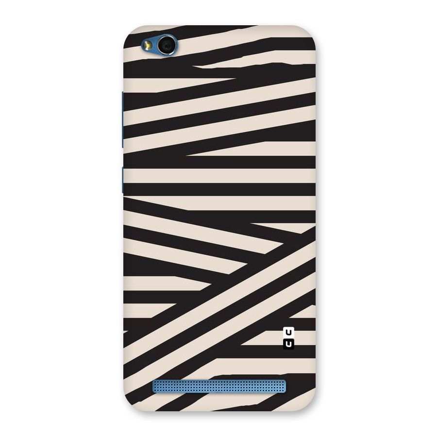 Monochrome Lines Back Case for Redmi 5A