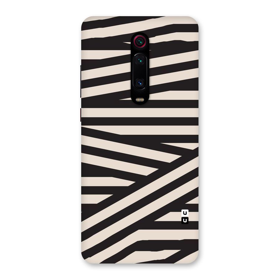 Monochrome Lines Back Case for Redmi K20