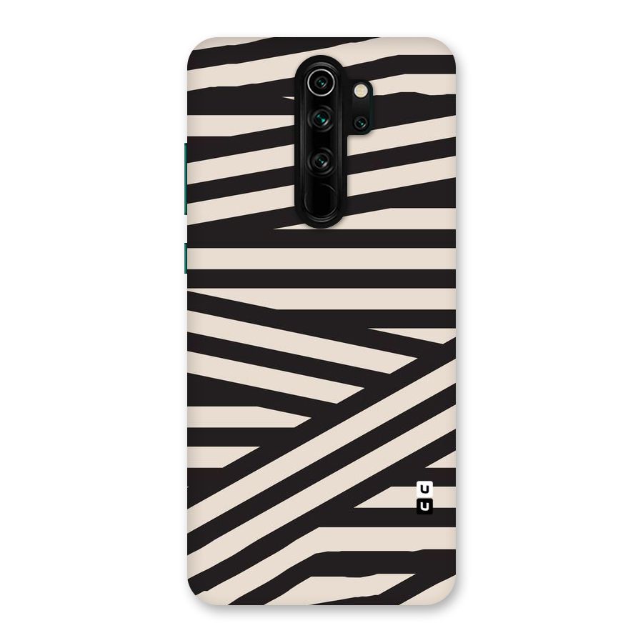 Monochrome Lines Back Case for Redmi Note 8 Pro