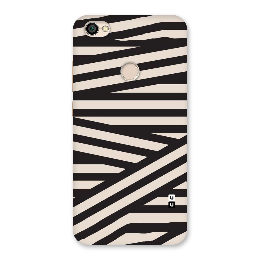 Monochrome Lines Back Case for Redmi Y1 2017