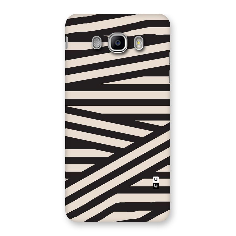 Monochrome Lines Back Case for Samsung Galaxy J5 2016