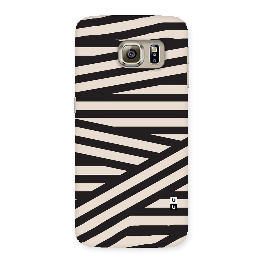 Monochrome Lines Back Case for Samsung Galaxy S6 Edge