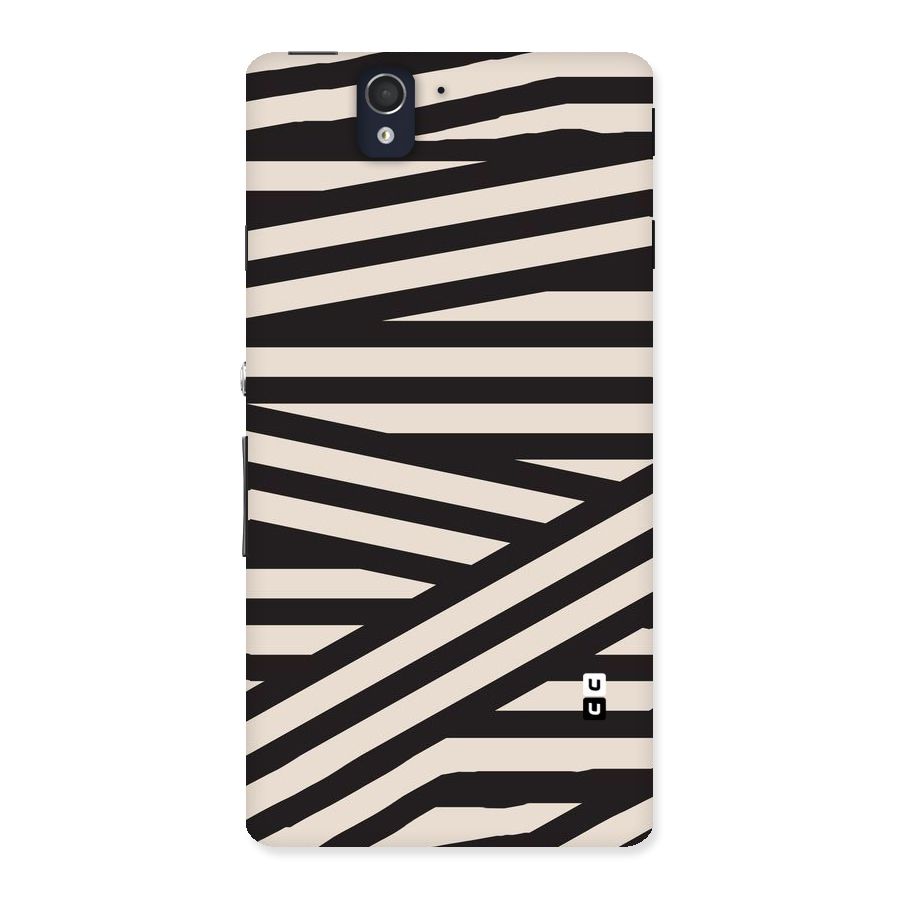 Monochrome Lines Back Case for Sony Xperia Z