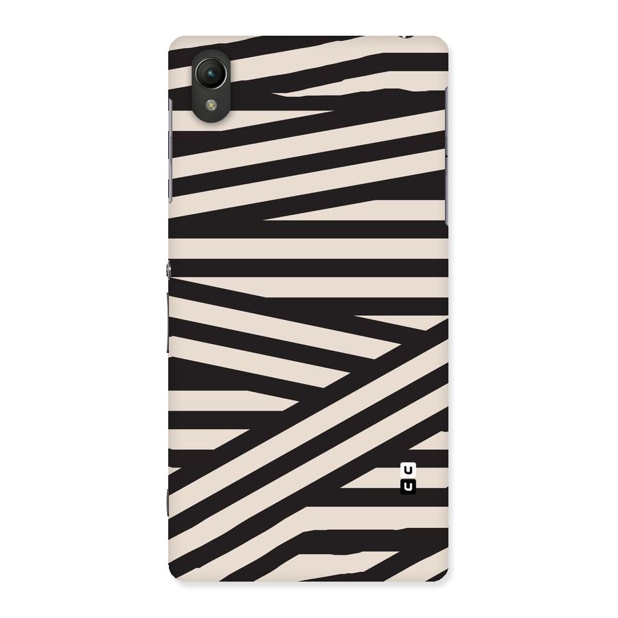 Monochrome Lines Back Case for Sony Xperia Z2