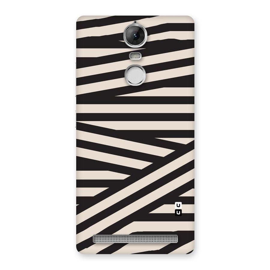 Monochrome Lines Back Case for Vibe K5 Note