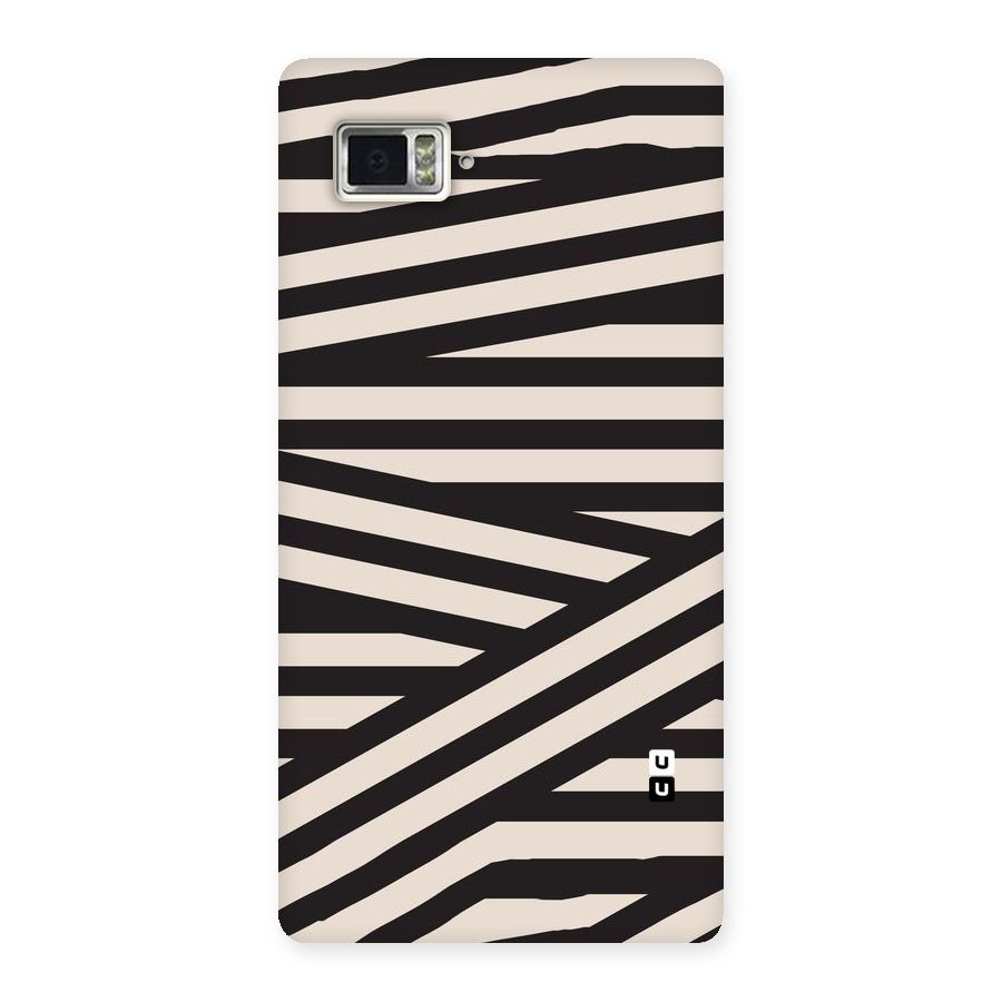 Monochrome Lines Back Case for Vibe Z2 Pro K920