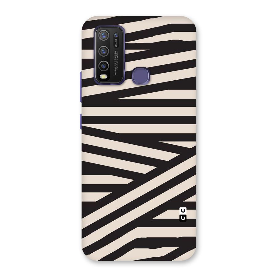 Monochrome Lines Back Case for Vivo Y50