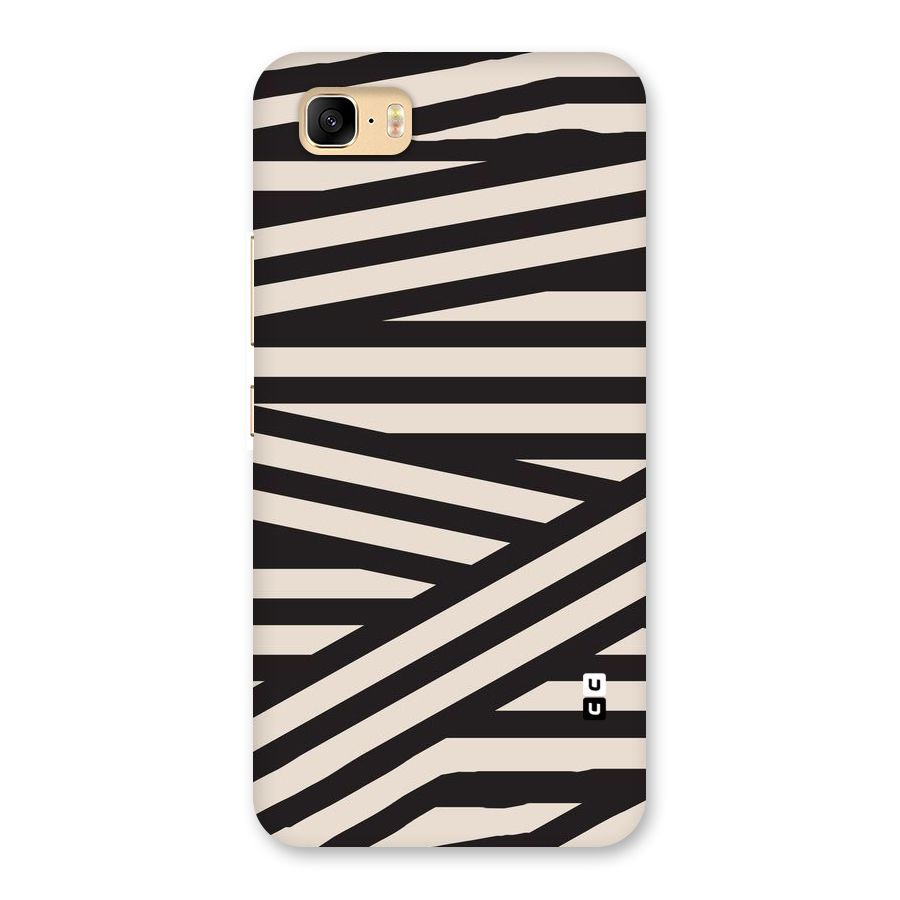 Monochrome Lines Back Case for Zenfone 3s Max