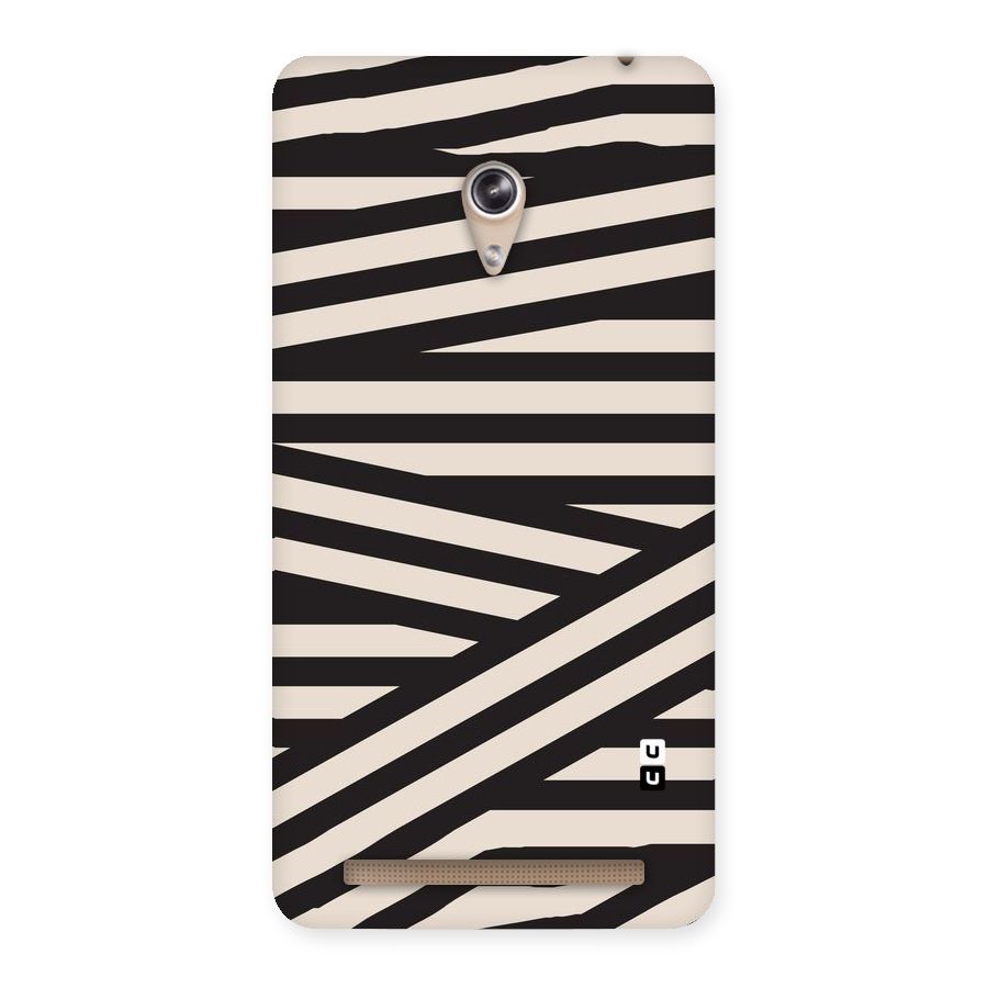 Monochrome Lines Back Case for Zenfone 6