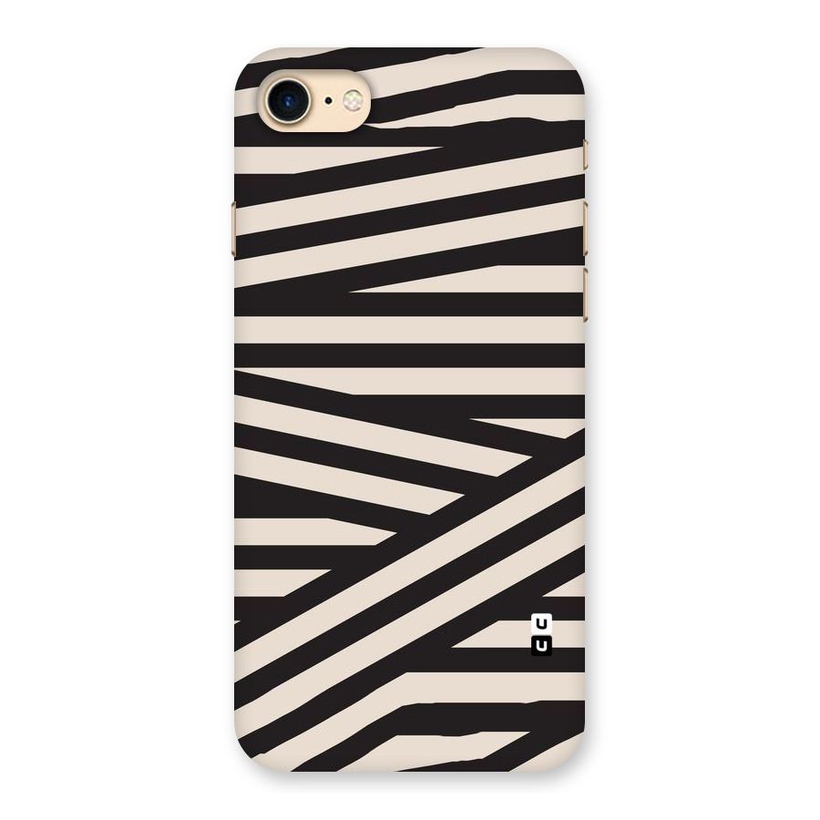 Monochrome Lines Back Case for iPhone 7