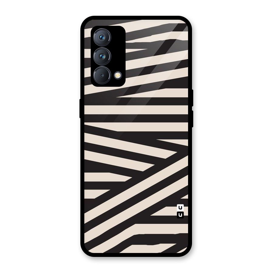 Monochrome Lines Glass Back Case for Realme GT Master Edition