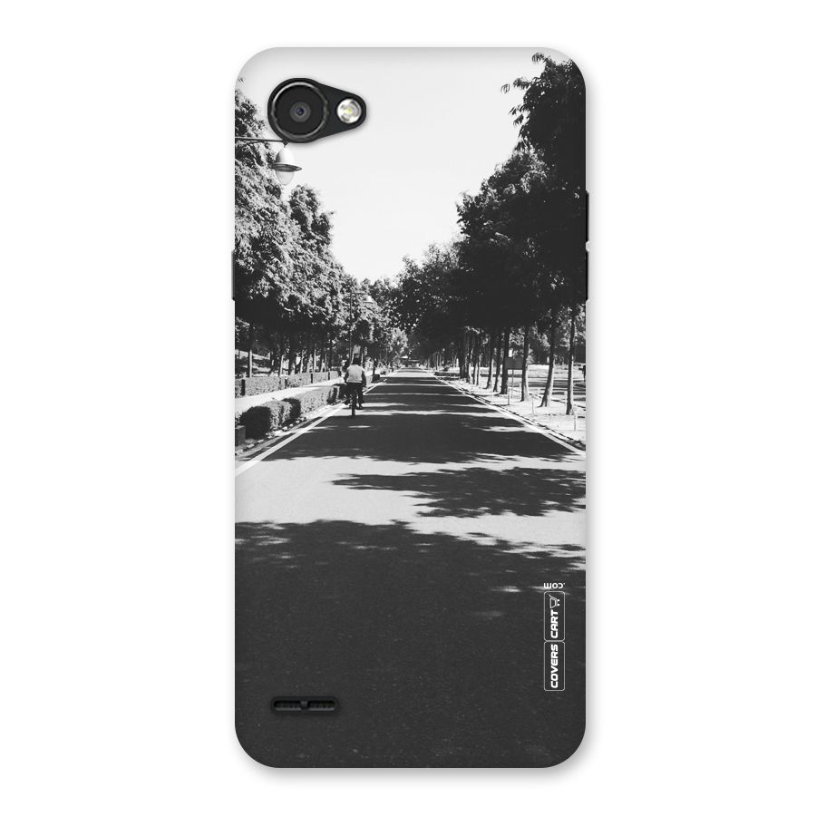 Monochrome Path Back Case for LG Q6