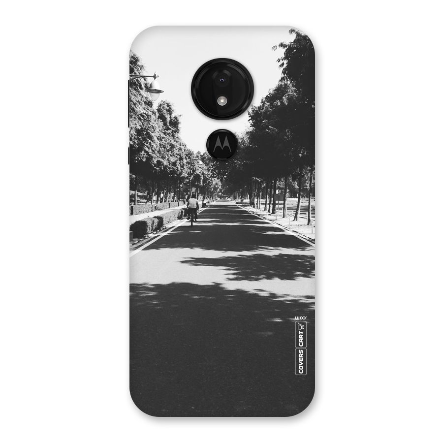Monochrome Path Back Case for Moto G7 Power