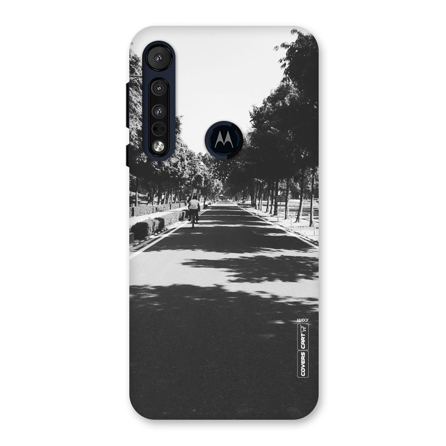 Monochrome Path Back Case for Motorola One Macro