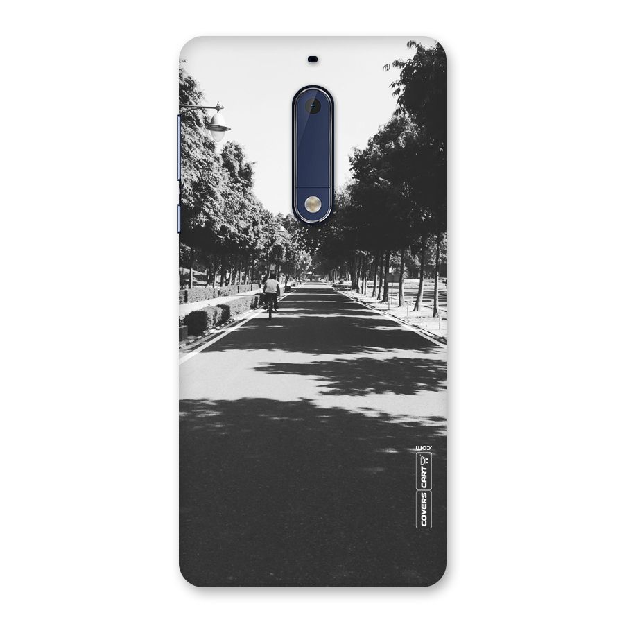 Monochrome Path Back Case for Nokia 5