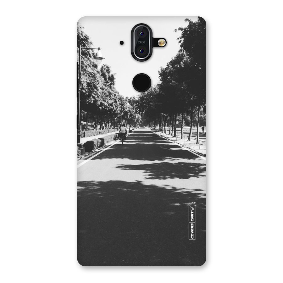 Monochrome Path Back Case for Nokia 8 Sirocco
