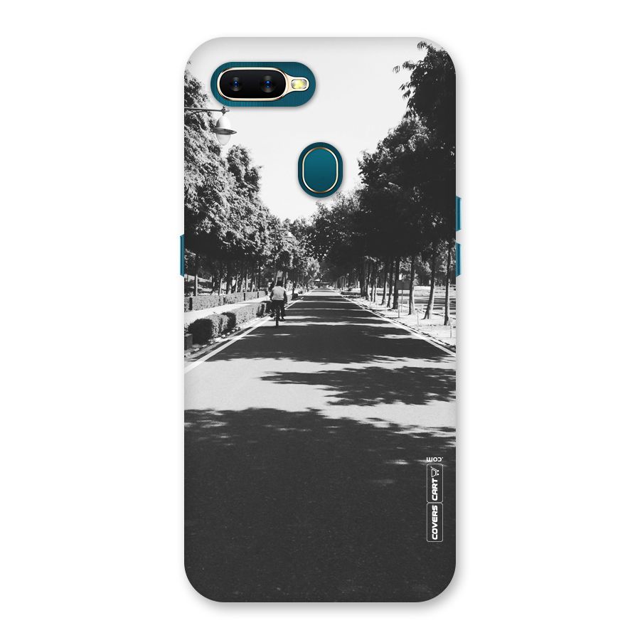 Monochrome Path Back Case for Oppo A12s