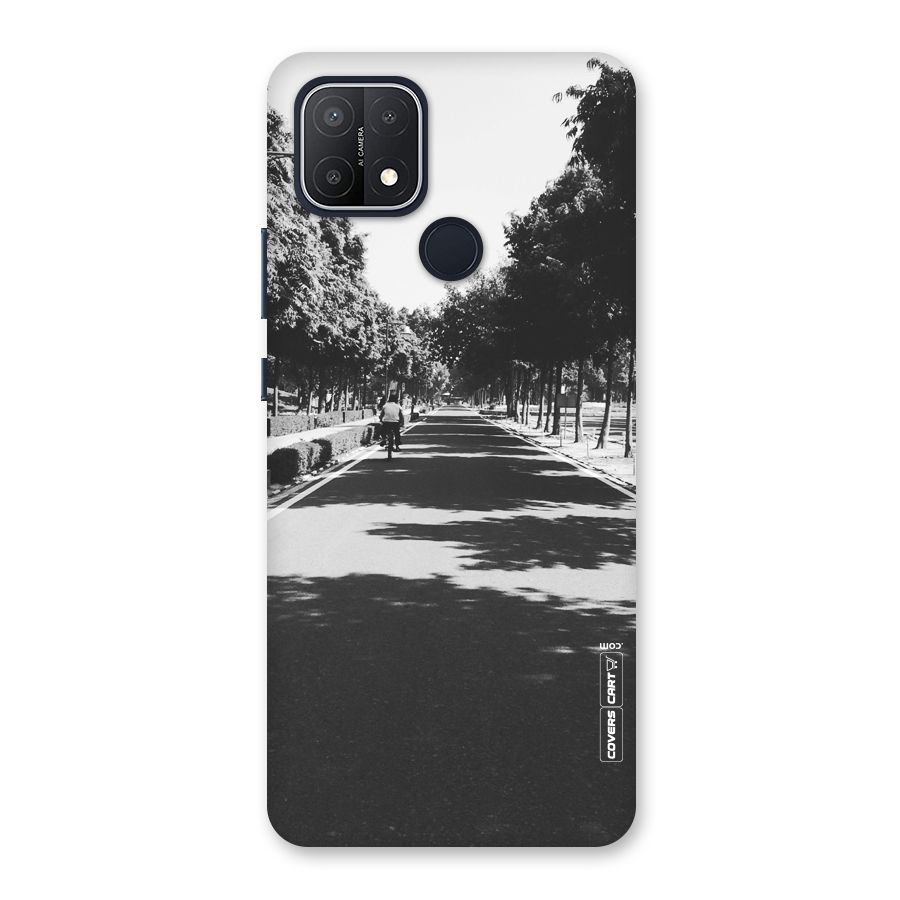 Monochrome Path Back Case for Oppo A15