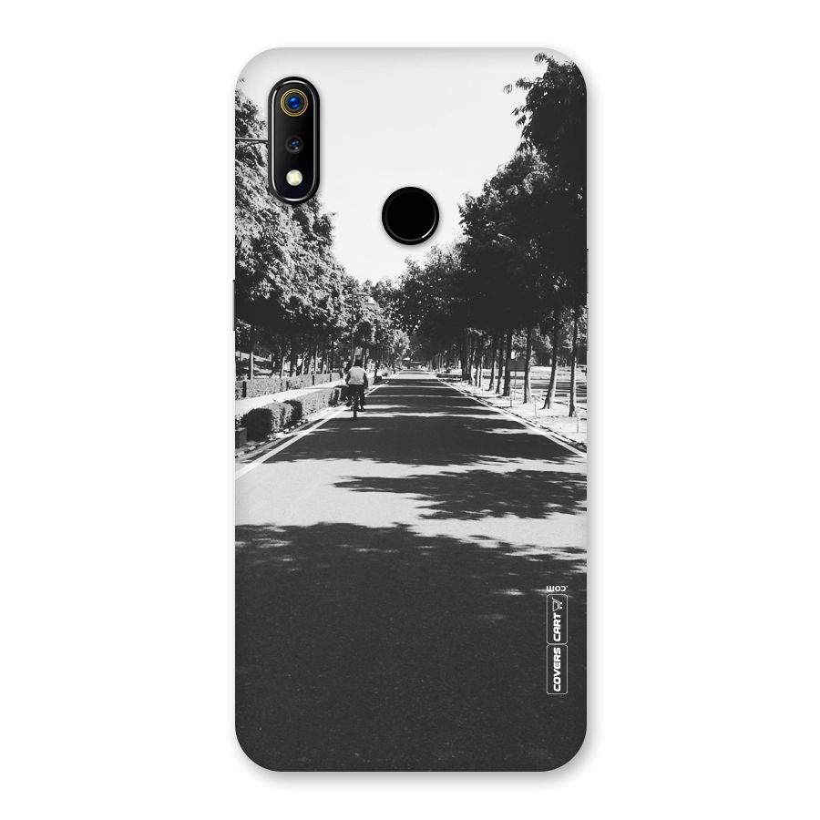 Monochrome Path Back Case for Realme 3